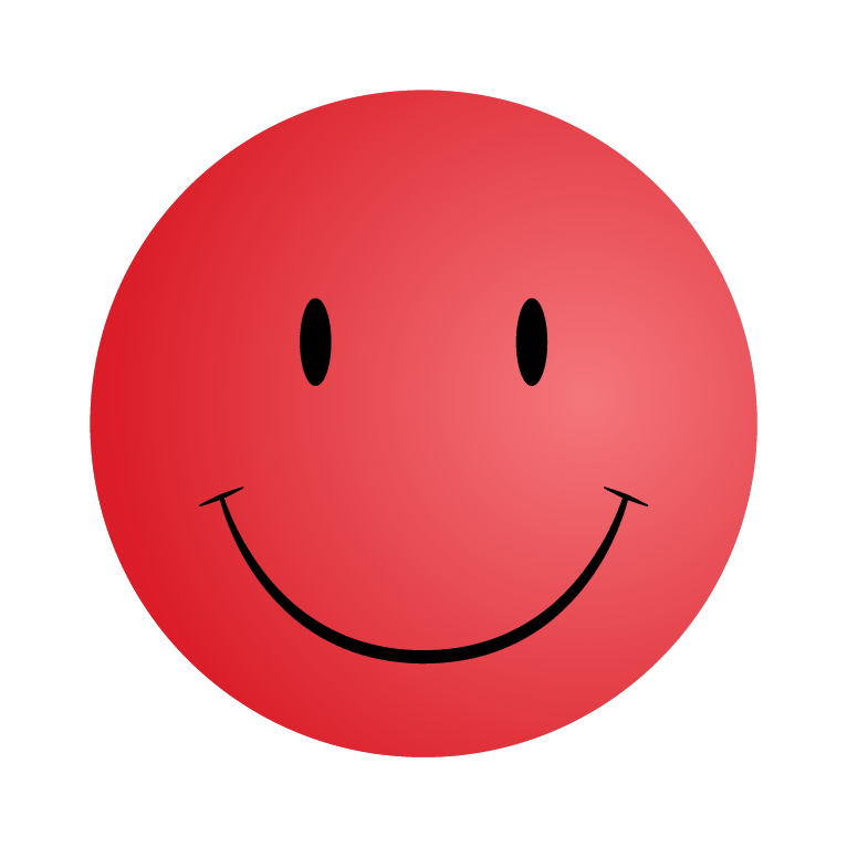 Red Smiley Face Png - Free Clipart Images