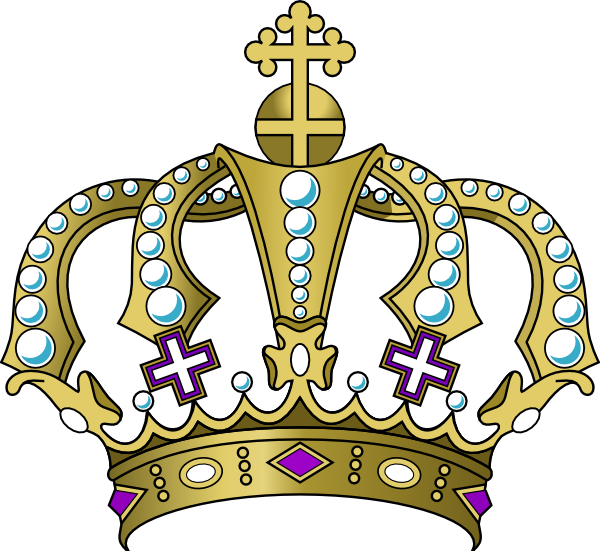 Gold Royal Crown Clipart - Free Clipart Images