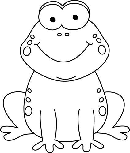 Black and White Cartoon Frog Clip Art | march classroom ideas ... - ClipArt  Best - ClipArt Best