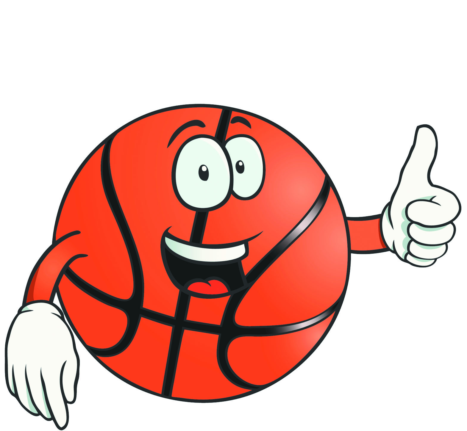 Cartoon Basket Ball