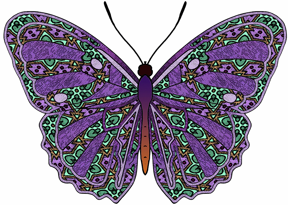 Butterfly Art Images