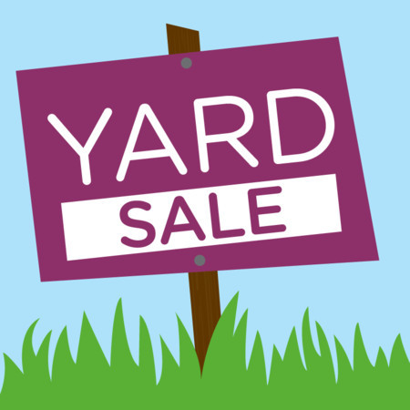 Yard Sale Flyers Clipart