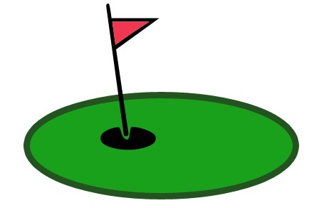 Golf Clipart Black And White - Free Clipart Images