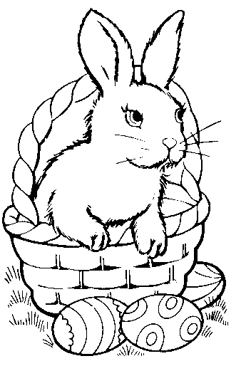 free easter clip art lines - photo #26