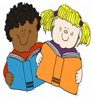 Cartoon Pictures Of Children Reading