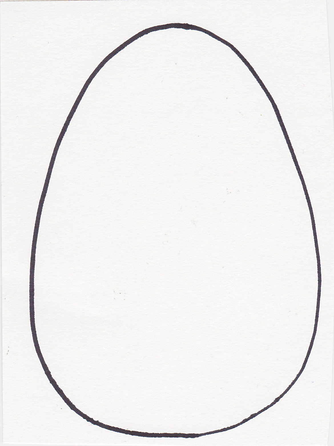 Blank Easter Eggs Coloring Pages - Viewing Gallery