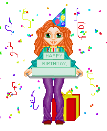 Free Birthday Clipart - Animated Birthday Clipart - Graphics