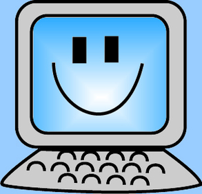 Happy Computer Clip Art Clipart - Free to use Clip Art Resource