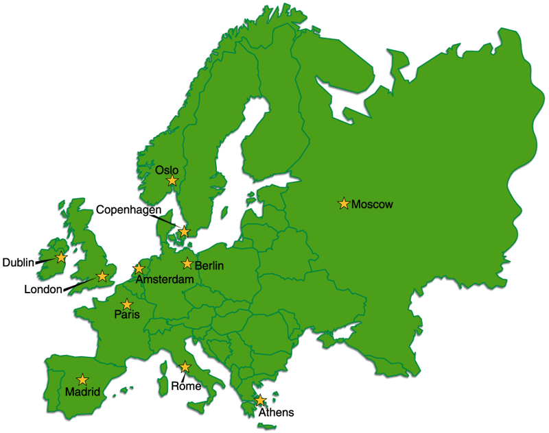 free clip art map of europe - photo #41