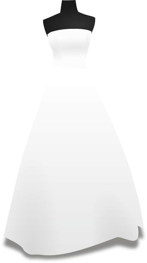 clipart wedding dress - photo #16