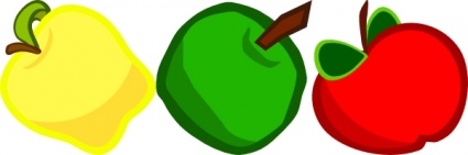 Apples clip art - Download free Other vectors