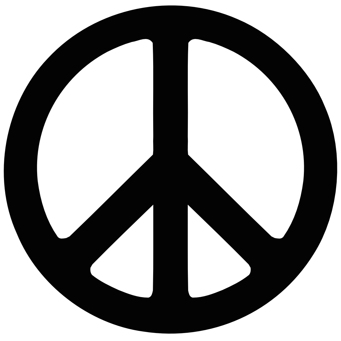 Peace Sign Printable ClipArt Best