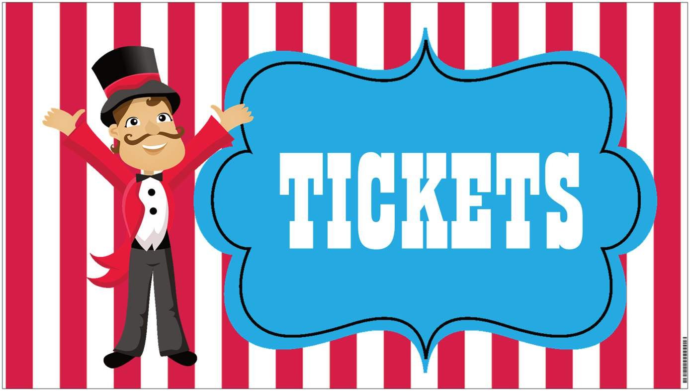 Circus Ticket Template ClipArt Best