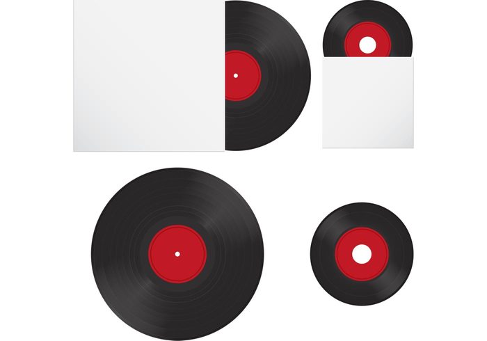 Vinyl Disc Vector Records - Download Free Vector Art, Stock ...