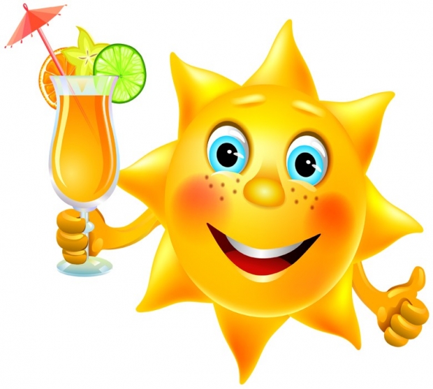 funny sun clipart - photo #21