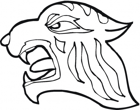 Tiger Face Coloring Page - ClipArt Best