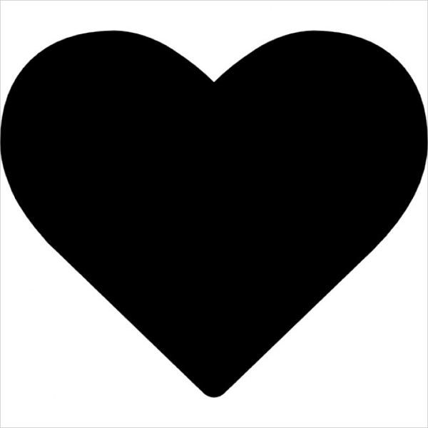 9+ Heart Silhouettes - JPG, Vector EPS, Ai Illustrator Download