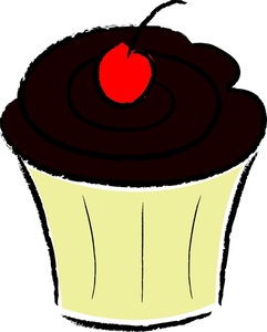 Chocolate Cupcakes Clipart - Free Clipart Images