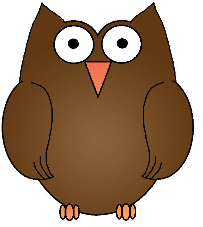 clip art orange owl - photo #20