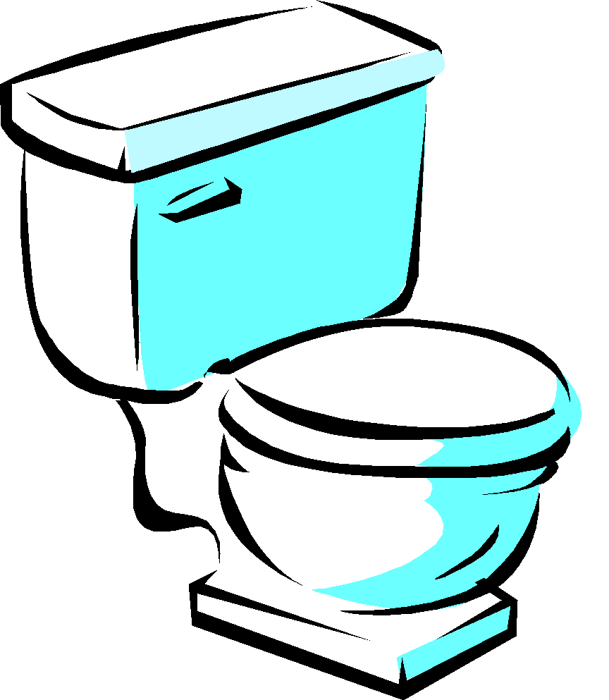 Funny toilet clipart