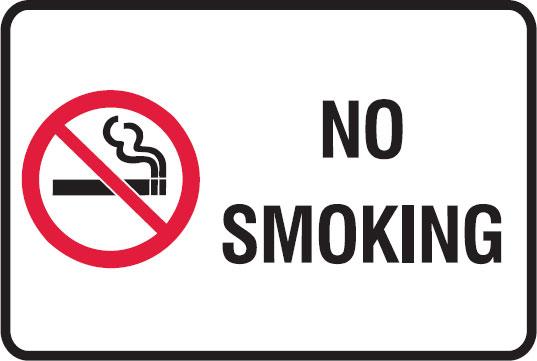 No Smoking Signs - No Smoking - Prohibition Signs - Safety Signs ...