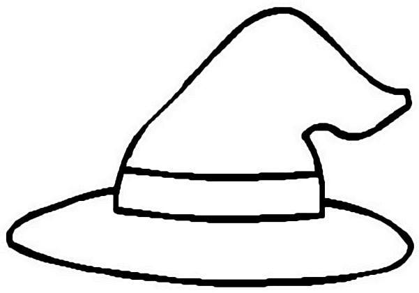 Witch Hat Coloring Page - ClipArt Best - ClipArt Best