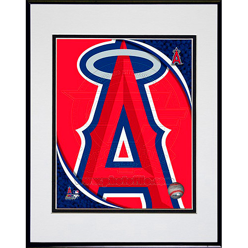 Los Angeles Angels of Anaheim Team Logo 8x10 Framed Photo - MLB ...