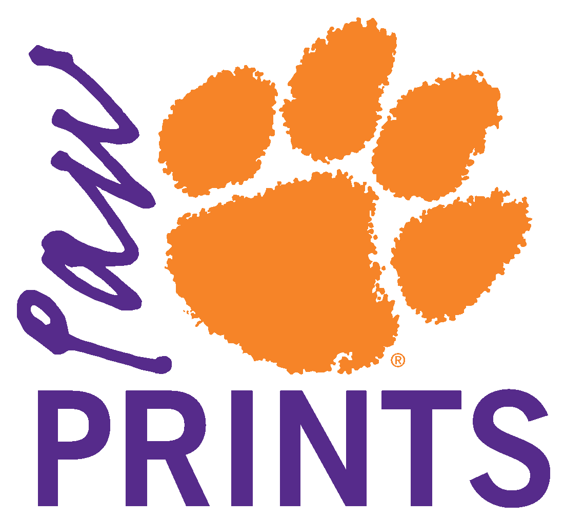 clipart clemson tiger paw - photo #31