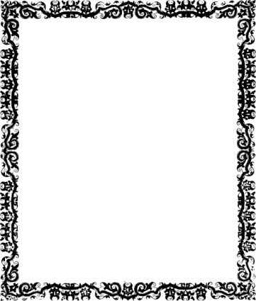 Cool Frame clip art vector, free vector images