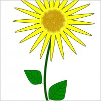 Sunflower vector art free Free vector for free download (about 78 ...