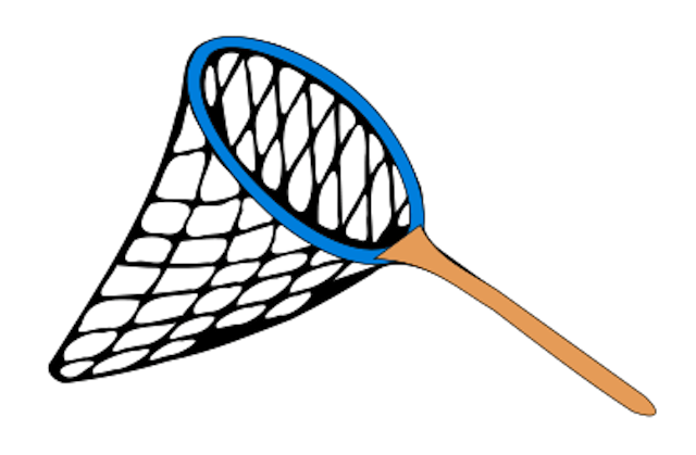 free clipart fishing net - photo #1