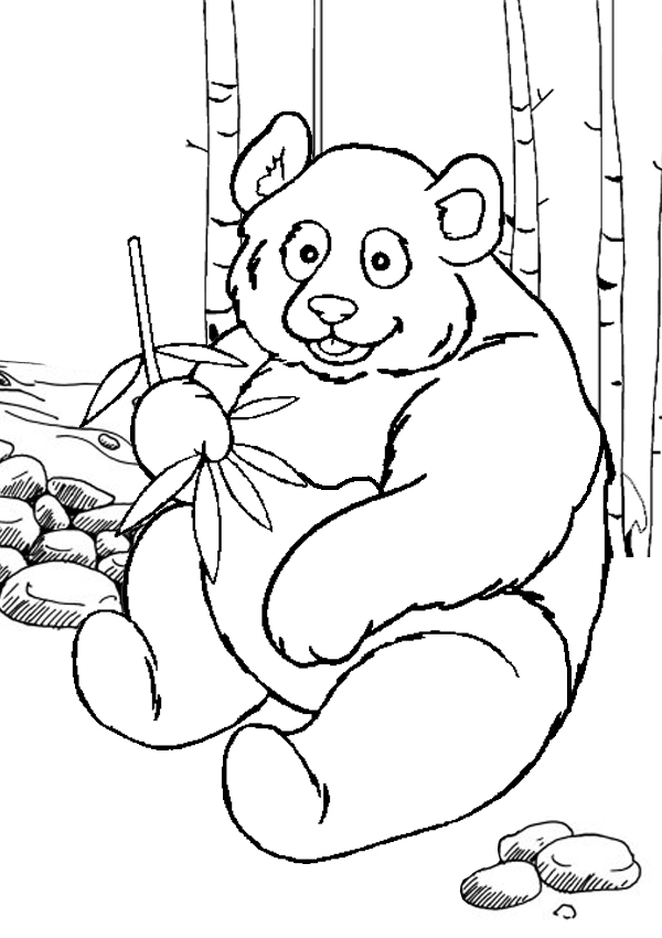 kids coloring pages printable panda - photo #8