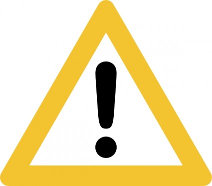 Warning sign clip art Free vector for free download (about 112 files).