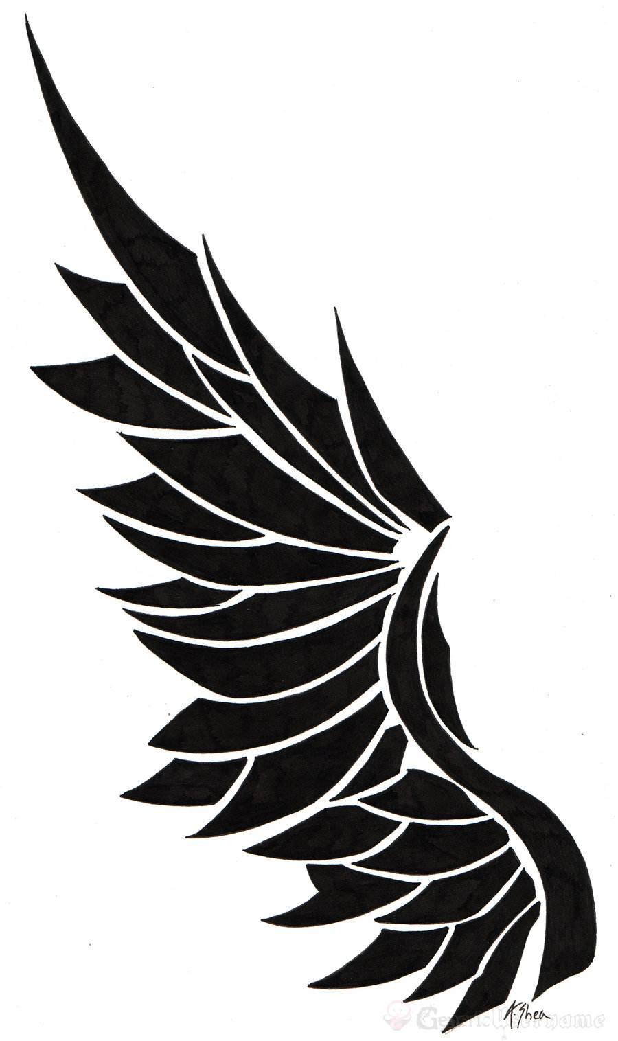 Tatoo Angel Wing By Generic Username Designs Interfaces Tattoo ...