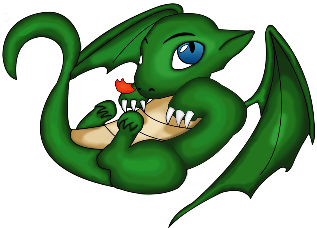 A Baby Green Dragon