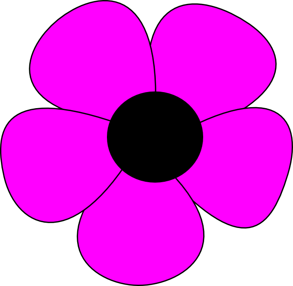 free simple flower clip art - photo #12