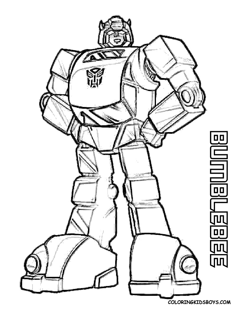 Transformers Coloring Pages Bumblebee | My image Sense
