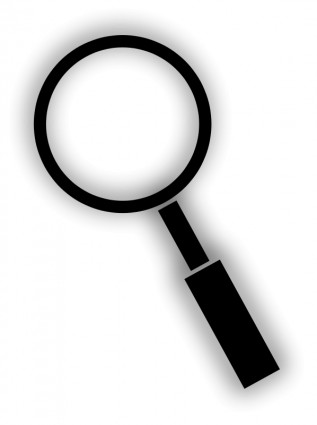 Magnifying Glass Free vector in Open office drawing svg ( .svg ...