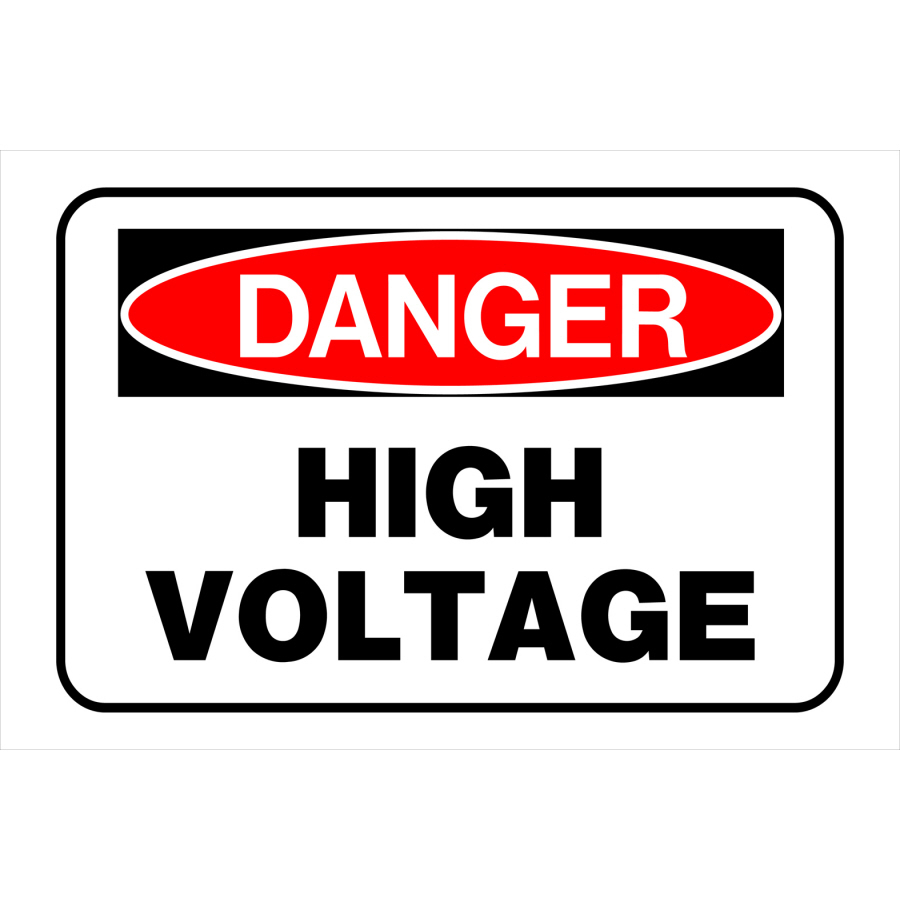 Danger High Voltage Sign - ClipArt Best