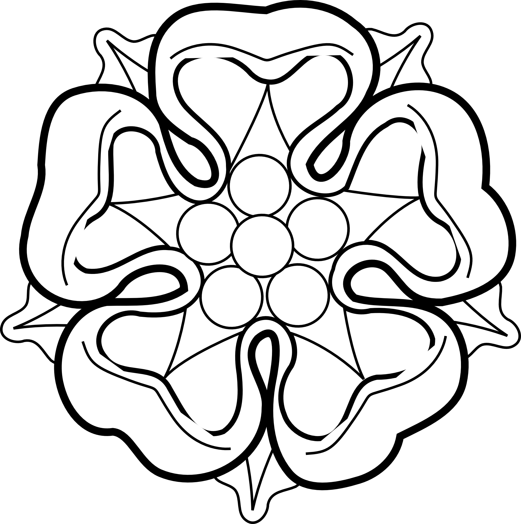 513 views Rose black and white black and white drawing of rose clipart ...
