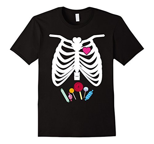 Get Skeleton Candy Rib Cage X-Ray Halloween T-Shirt Kids - Adult ...