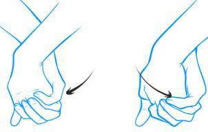 How to Draw Holding Hands, Step by Step, Hands, People, FREE ...