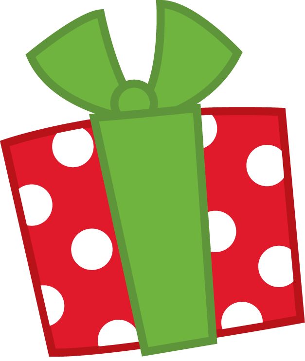 Christmas gift clipart images