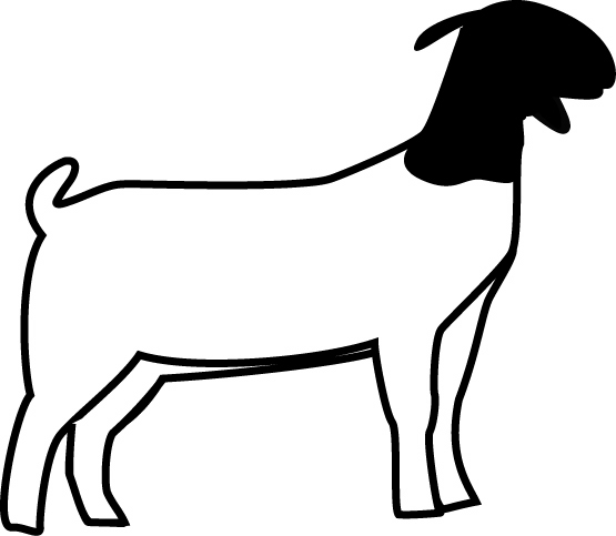 Goat Outline Clipart