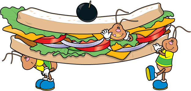 Picnic ant clipart