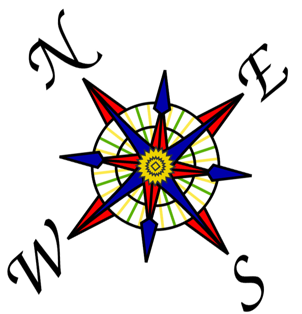 Printable Compass Rose