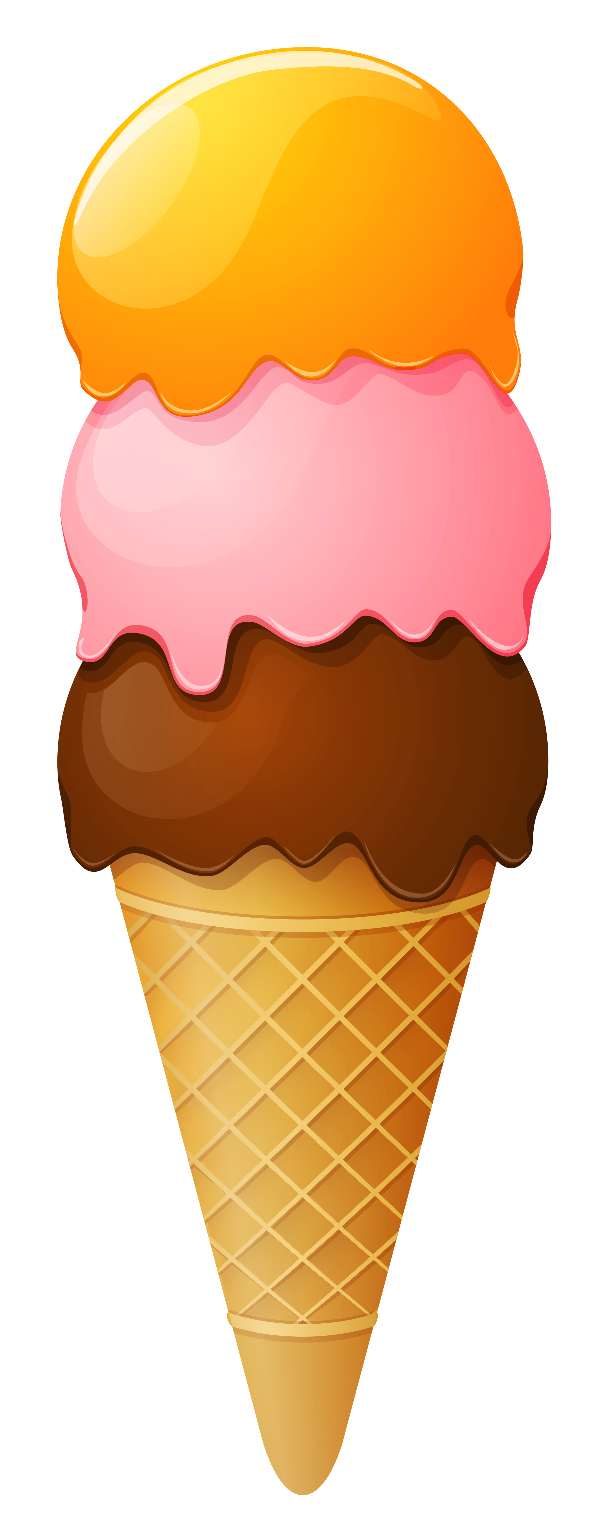 Clipart Ice Cream Cone - Tumundografico