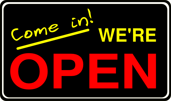 Open Sign Clipart