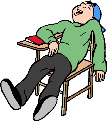 Clipart sleeping person