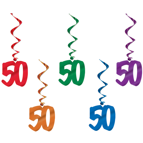 50 Birthday Clipart